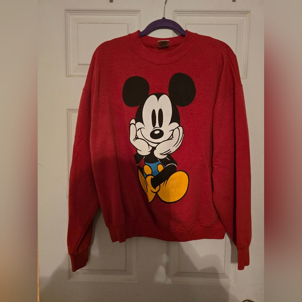 Vintage Disney Mickey Mouse Crewneck Sweater